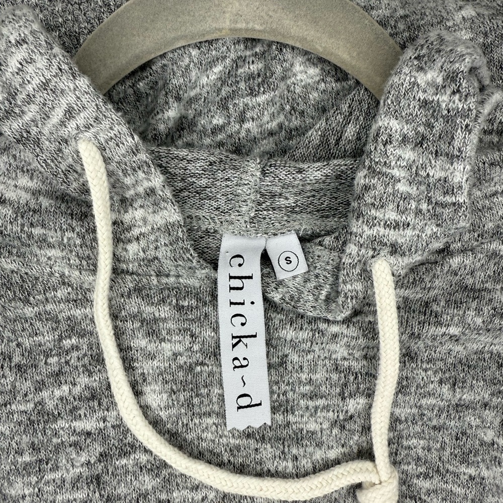 Women's Gray Oklahoma State University Sweatshirt With Hood - Picture 4 of 6